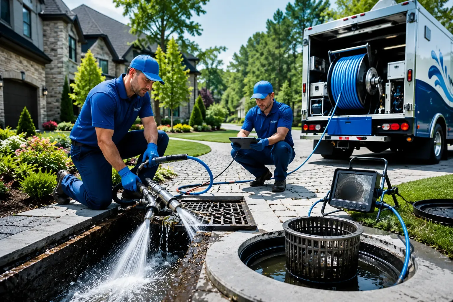 Local outdoor drain cleaning professionals in Farmville, VA